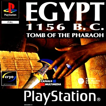 Egypt 1156 B.C. - Tomb of the Pharaoh (EU) box cover front